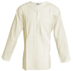 Bengali Kurta Cream Long Sleeve